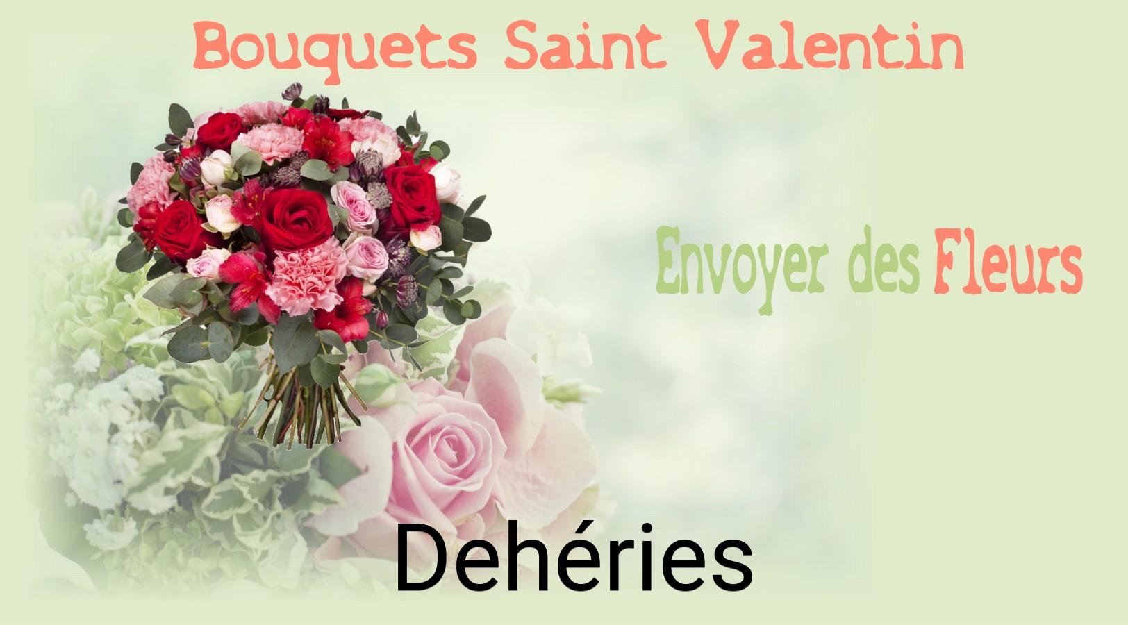 Roses de Saint-Valentin livrées à Dehéries
